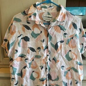 Rachel Zoe Linen top